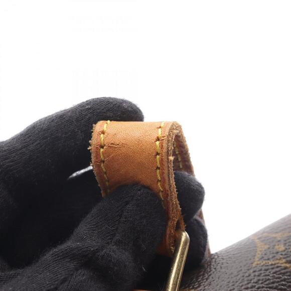 LOUIS VUITTON Brown Monogram Leather Shoulder Bag - Picture 10 of 13